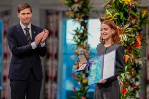 La entrega del Premio Nobel de la Paz Los negros reconocen la desaparición de María Corado con un viaje secreto a Oslo | Universal