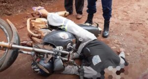 Encuentran a motociclista gravemente herido tras ser baleado en un camino de Pedro Juan Caballero