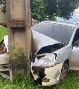 Aprehenden a conductor ebrio tras accidente y positivo al alcotest en Pedro Juan Caballero