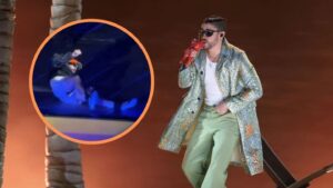Bad Bunny se cayó durante su presentación en México – Estación 40