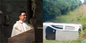 ¡Pa’i gua’i volcó con su auto!