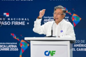 Foro Económico Internacional para América Latina y el Caribe: Petro: «No necesitamos misiles en Caracas, ni en ningún país de América»