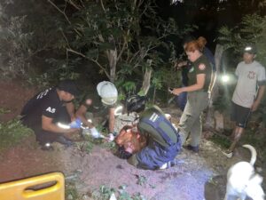 Hallan a hombre brutalmente golpeado en Villa Elisa