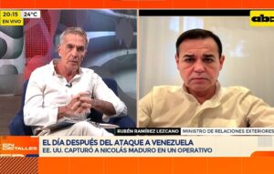 Presidente es González Urrutia, pero la interlocutora sería Delcy, dice canciller